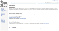 Desktop Screenshot of biohacklabs.org